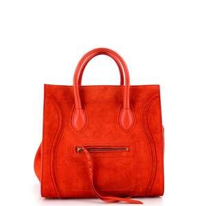 Celine Phantom Bag Suede Medium #254158C10B